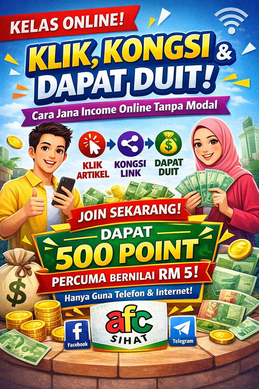 Klik Kongsi Dapat Duit